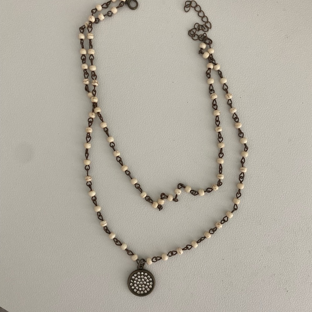 ALV jewels double layer game day necklace